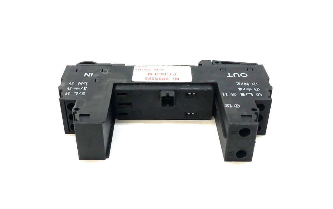 Phoenix Contact Protective Plug Base 2839282 (PT-BE/FM) NOS