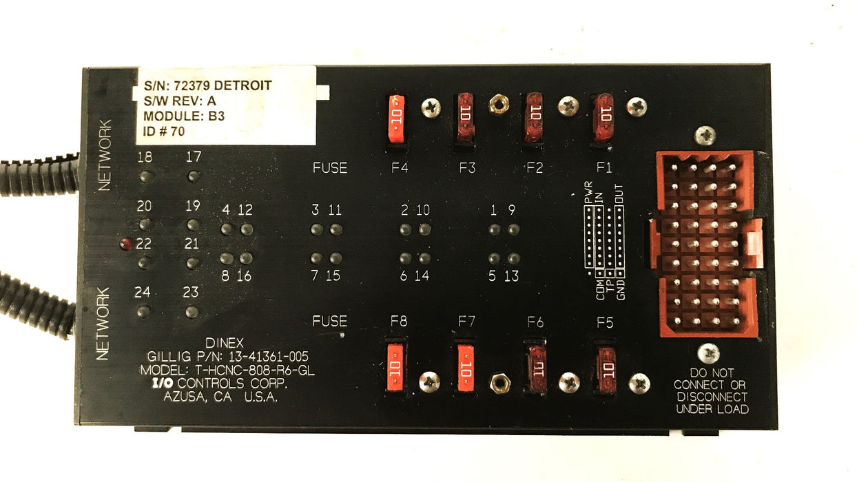 Gillig Dinex T-HCNC-808-R6-GL Control Module 13-41361-005 USED