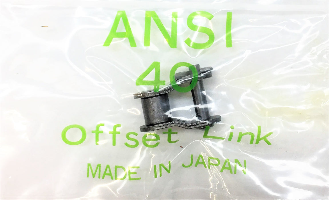 UNBRANDED ANSI 40 Offset Link [Lot of 10] NOS