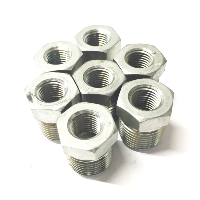 Unbranded 1/2" Male Pipe x 5/8" Female Hydraulic Fitting [Lot of 7] NOS