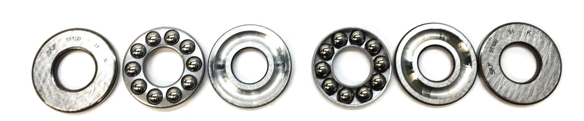 SKF Thrust Roller Bearing 51100 [Lot of 2] NOS
