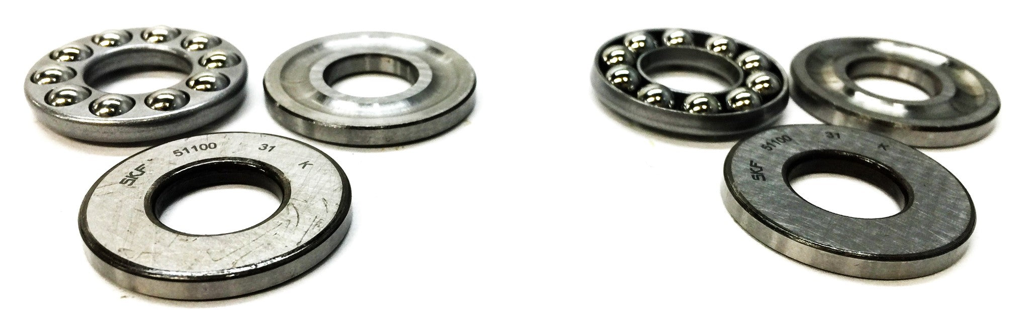 SKF Thrust Roller Bearing 51100 [Lot of 2] NOS