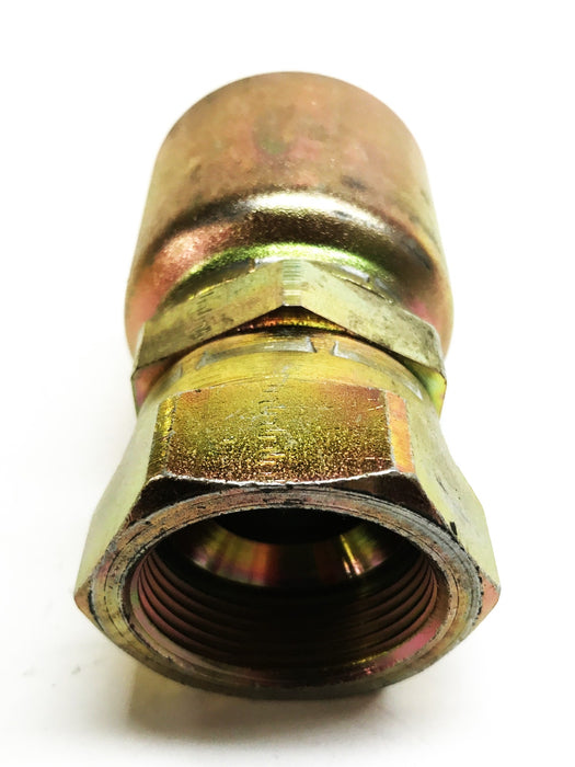 Unbranded 1-1/4" Hydraulic Hose Fitting (Zinc Coated) 43-20-R1-R2-R3 NOS