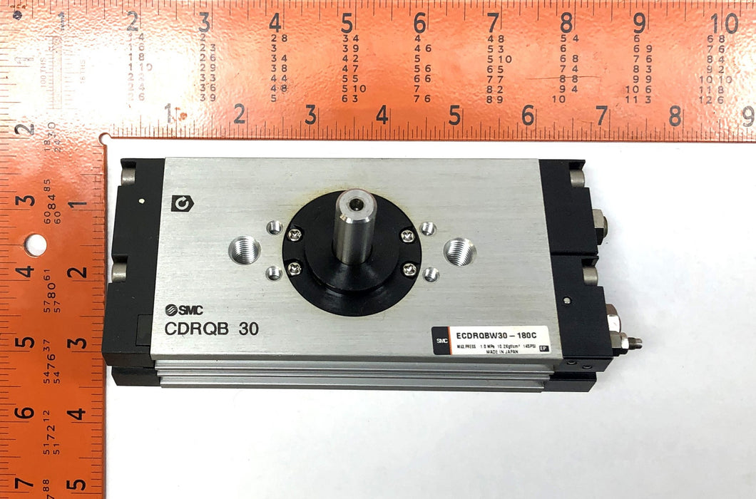 SMC Compact Rotary Actuator CDRQB-30 (ECDRQBW30-180C) NOS