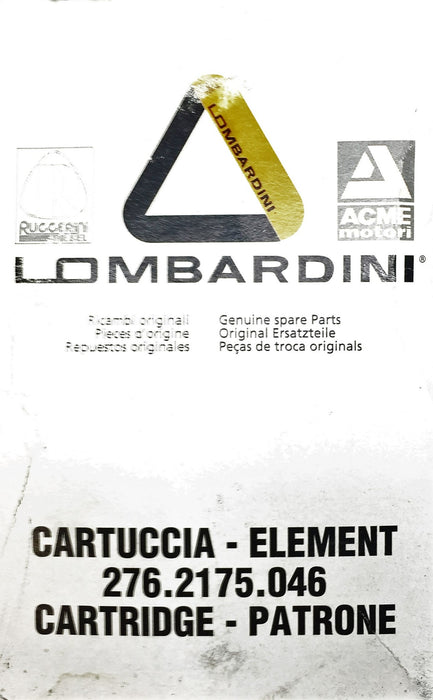 Lombardini Element Cartridge 276.2175.046 NOS