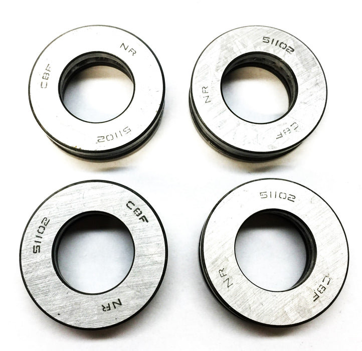 CBF Thrust Roller Bearing 51102 (NR) [Lot of 4] NOS