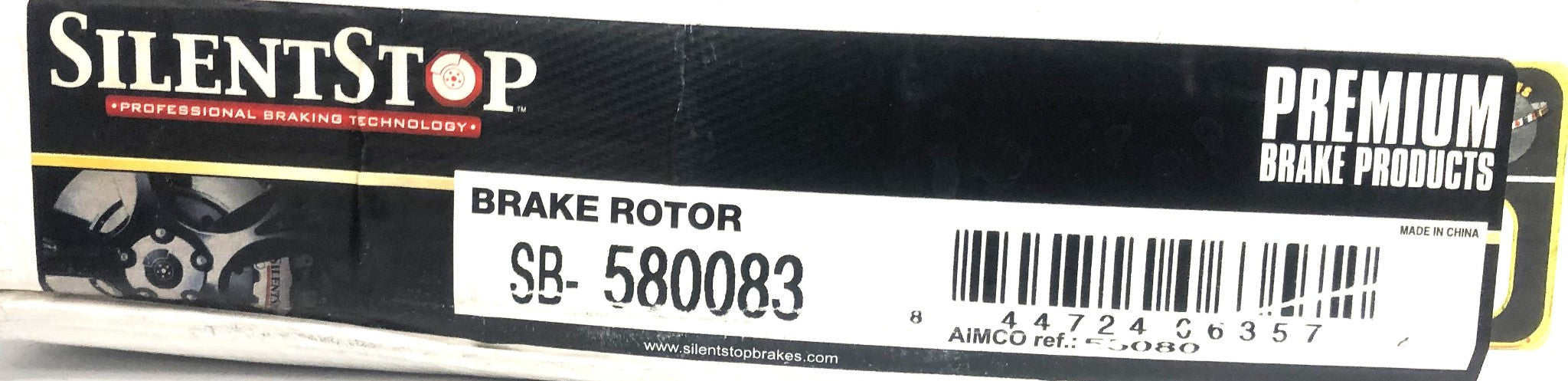 Silent Stop Aimco Disc Brake Rotor SB-580083 (55080) NOS