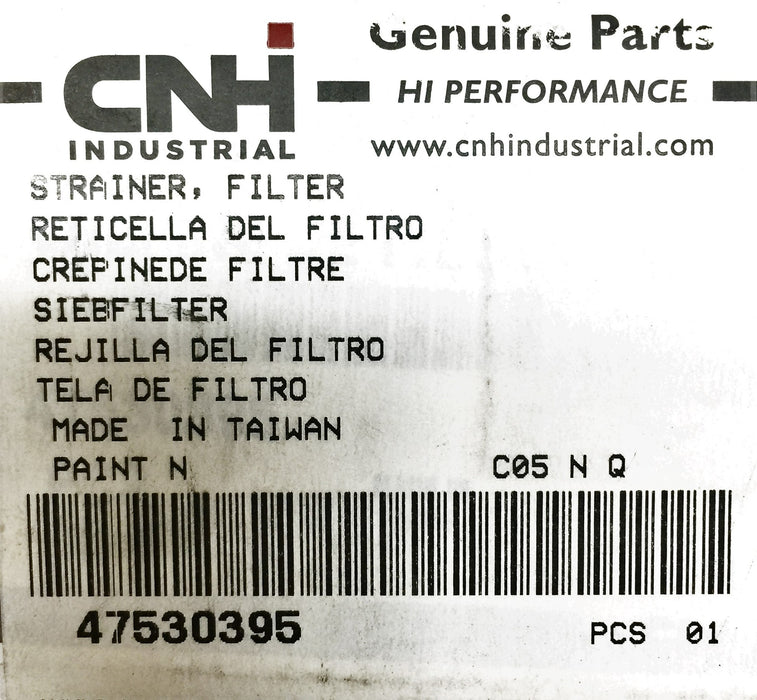 Filter/Strainer for Case New Holland/CNH 47530395 NOS