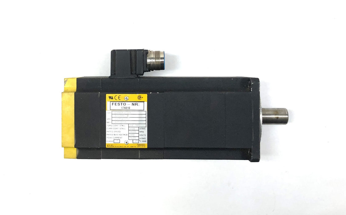 Baldor 4000RPM 300V AC Servo Motor BSM80A-275BA (S2P117W007G1) USED