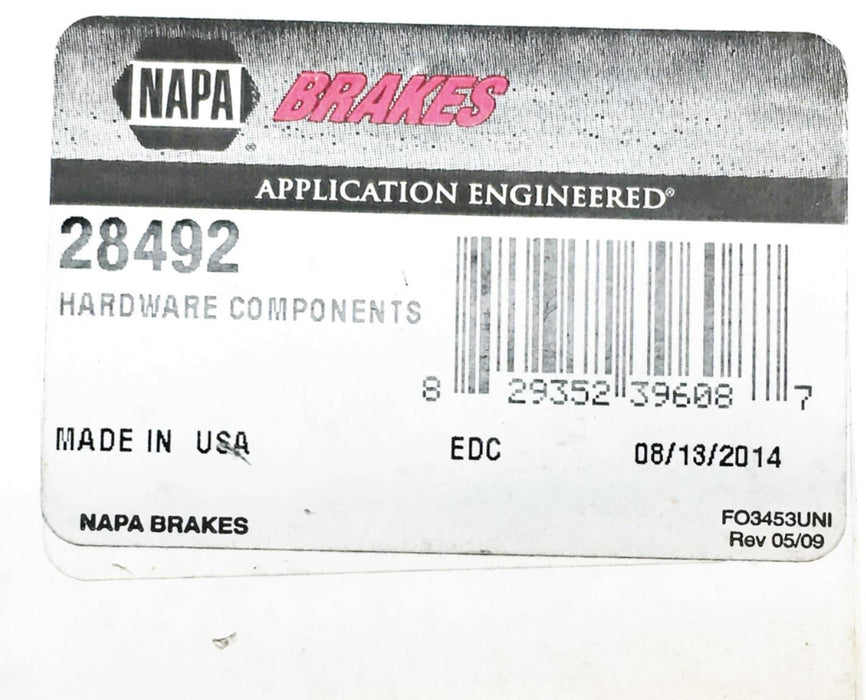 Napa Brakes Spindle Nut 28492 NOS