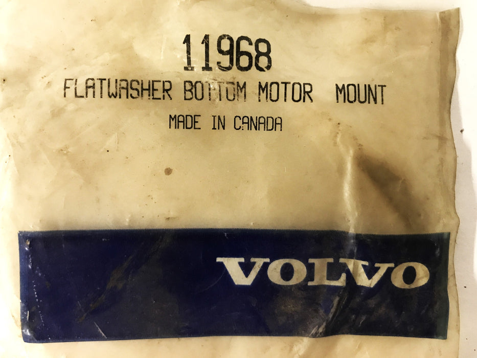 Volvo Yellow Zinc-Plated Steel Flat Washer CH11968 [Lot of 2] NOS
