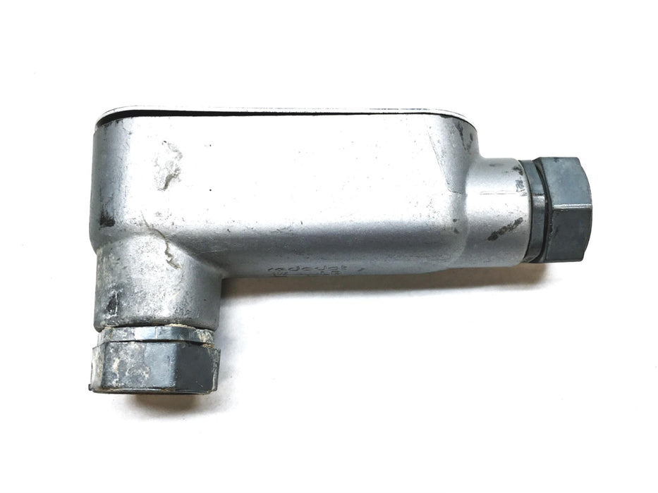 Red Dot 1-1/4 Inch 32.3 CU IN Conduit Outlet Body LB NOS