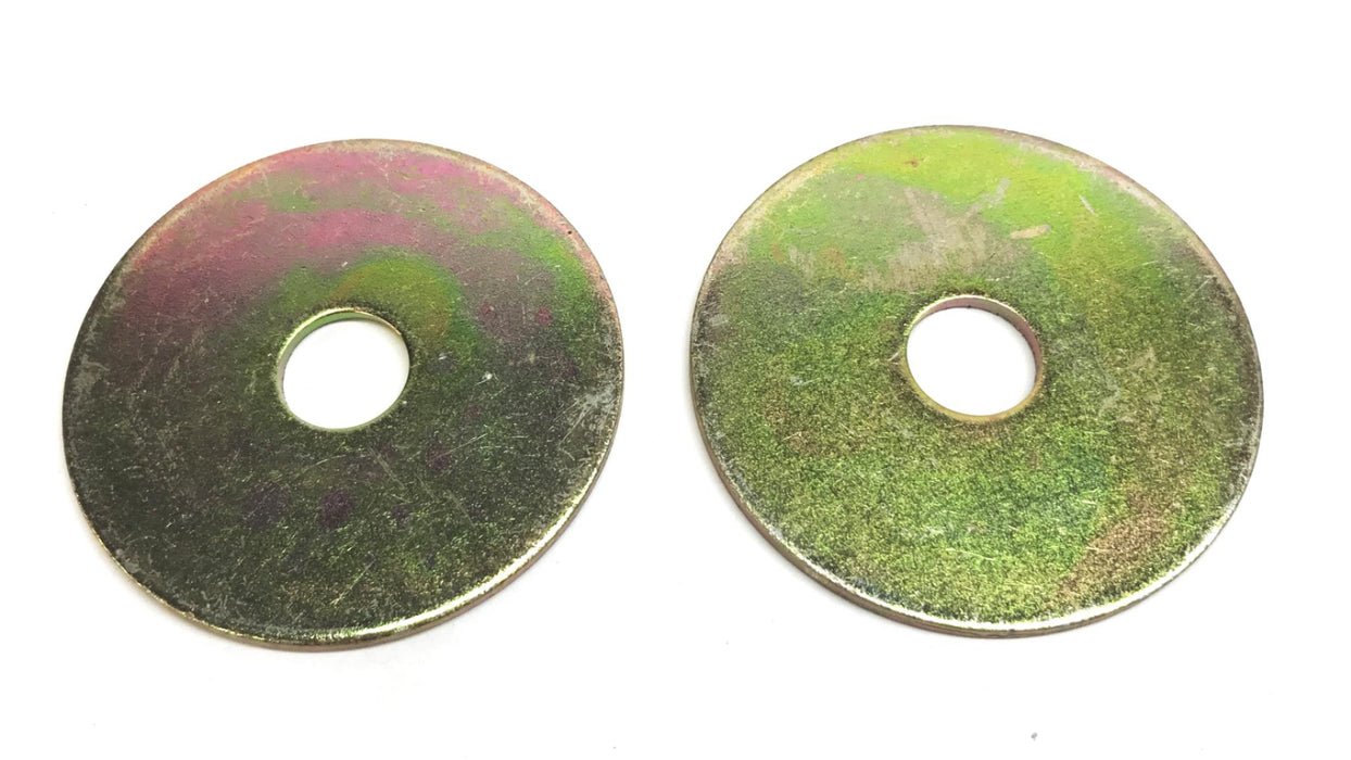 Volvo Yellow Zinc-Plated Steel Flat Washer CH11968 [Lot of 2] NOS