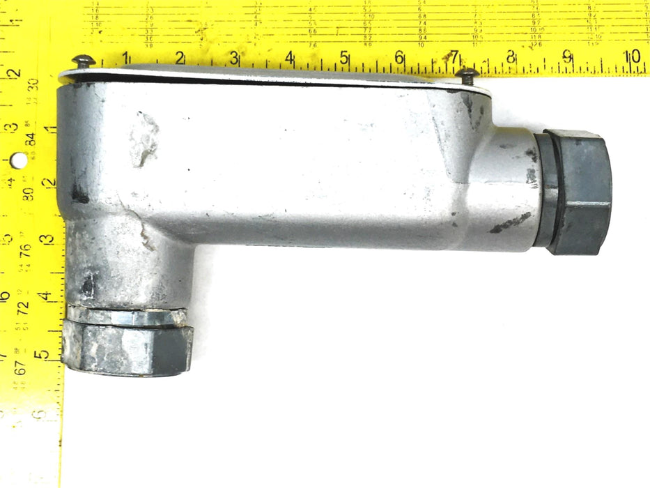 Red Dot 1-1/4 Inch 32.3 CU IN Conduit Outlet Body LB NOS