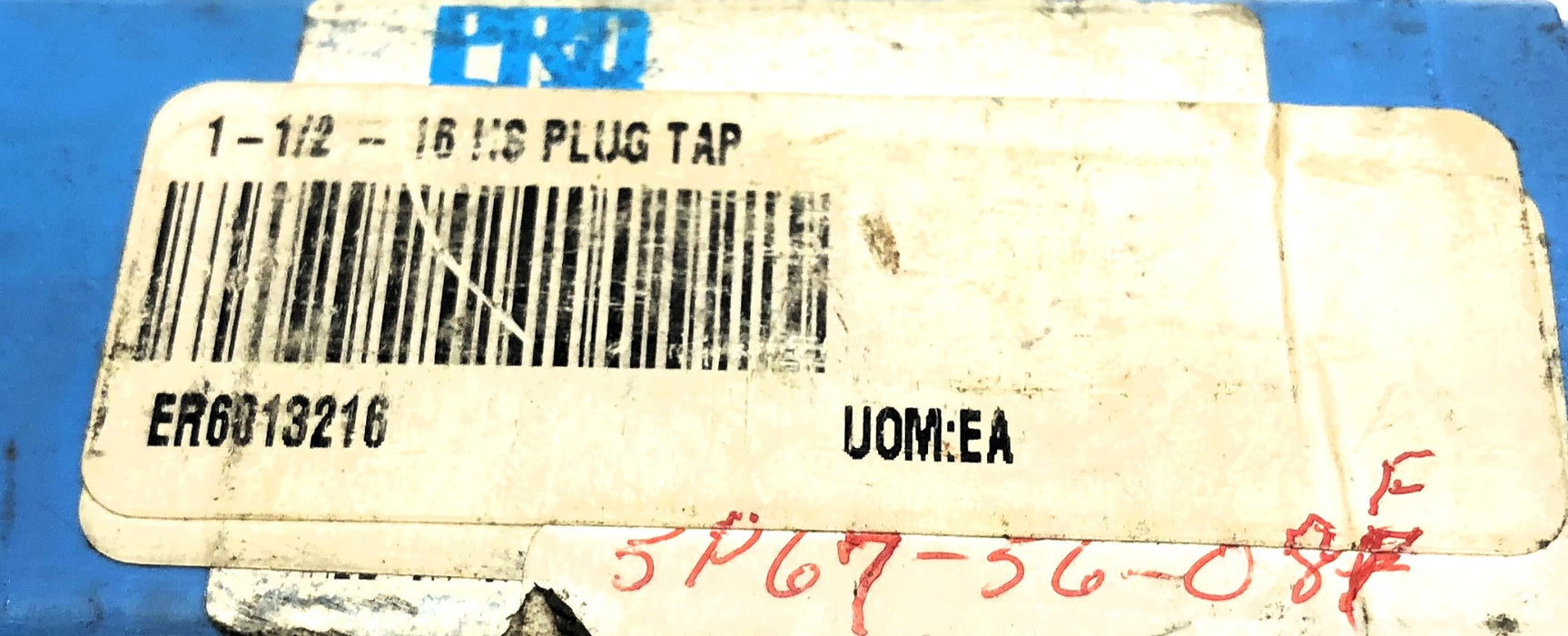 Unbranded 1-1/2" = 16 HS Plug Tap ER6013216 NOS