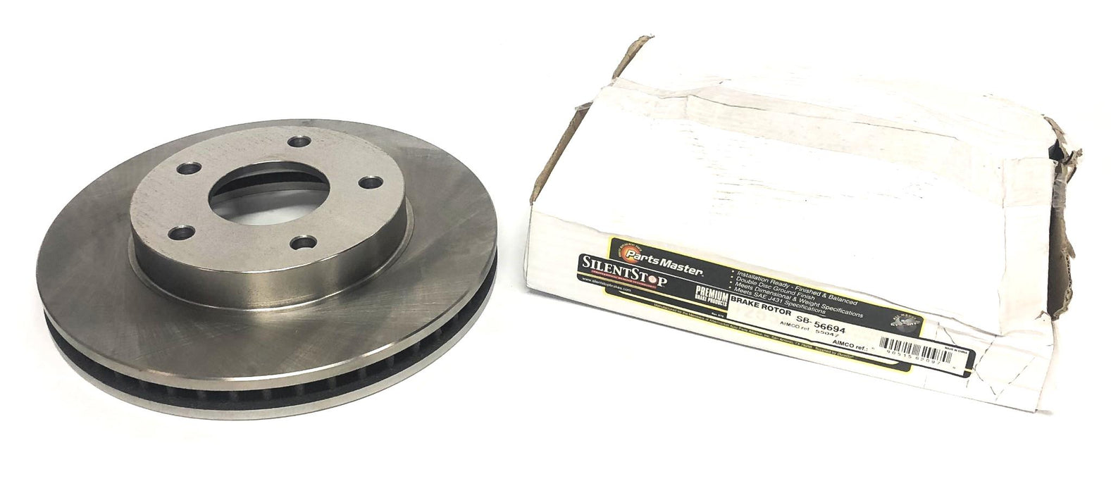 Silent Stop Parts Master Brake Disc Rotor SB-56694 (55047) NOS