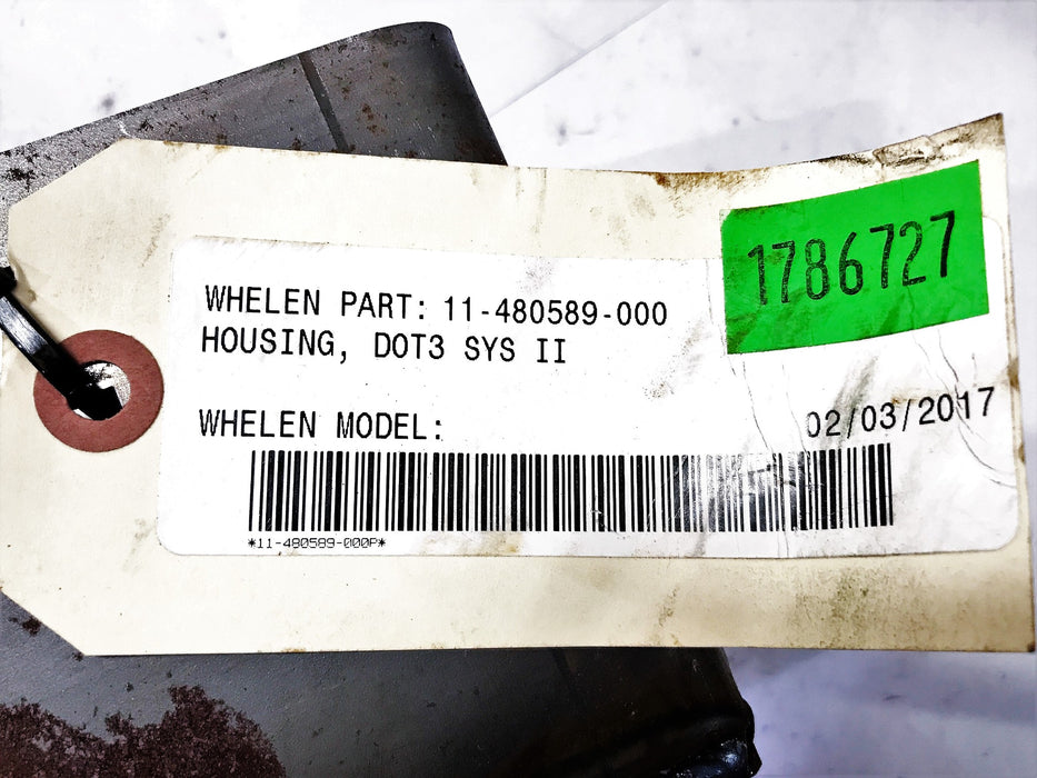 Whelen DOT3 SYS II Metal Housing 11-480589-000 NOS