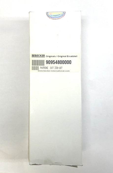 Becker Open End Air Filter With Gasket 909548 (90954800000) NOS