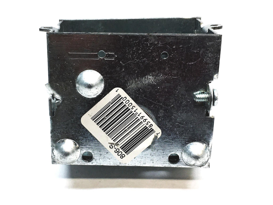 Steel City 3 Inch 12.5 CU IN Steel Capacity Switch Box 806-S [Lot of 3] NOS