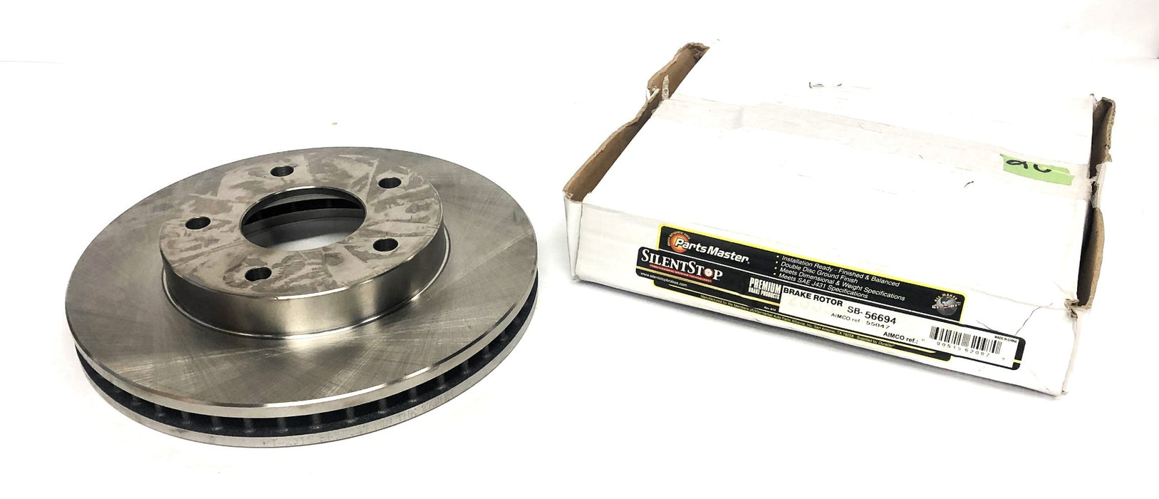 Silent Stop Parts Master Brake Disc Rotor SB-56694 (BR55047) NOS