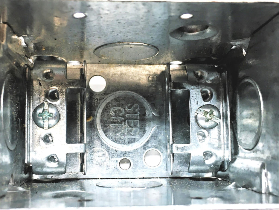 Steel City 3 Inch 12.5 CU IN Steel Capacity Switch Box 806-S [Lot of 3] NOS