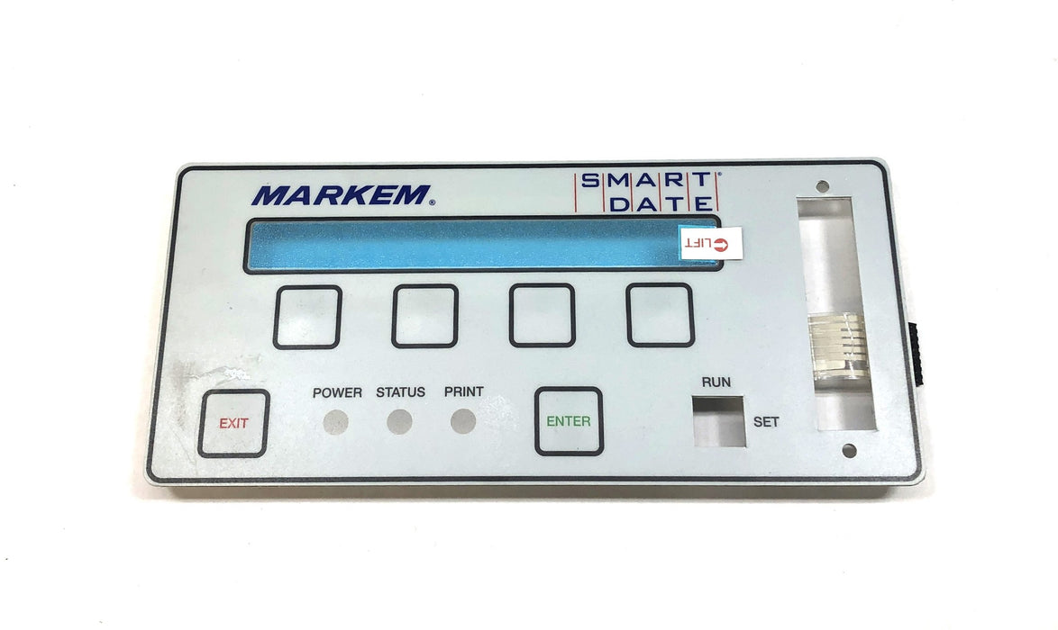 Markem Smart Date Interface Panel (No Circuit Board or Keys) S014691 NOS