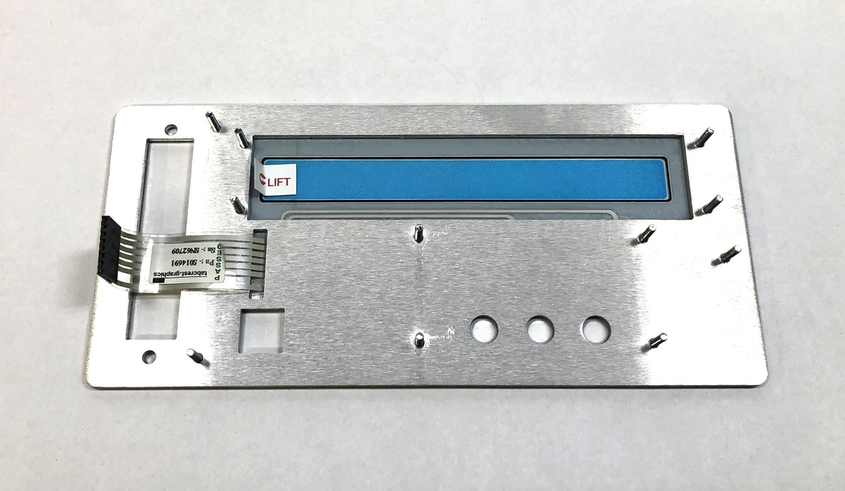 Markem Smart Date Interface Panel (No Circuit Board or Keys) S014691 NOS