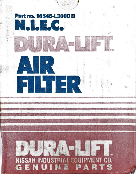 Nissan Industrial Equipment Dura-Lift Air Filter 16546-L3000 NOS