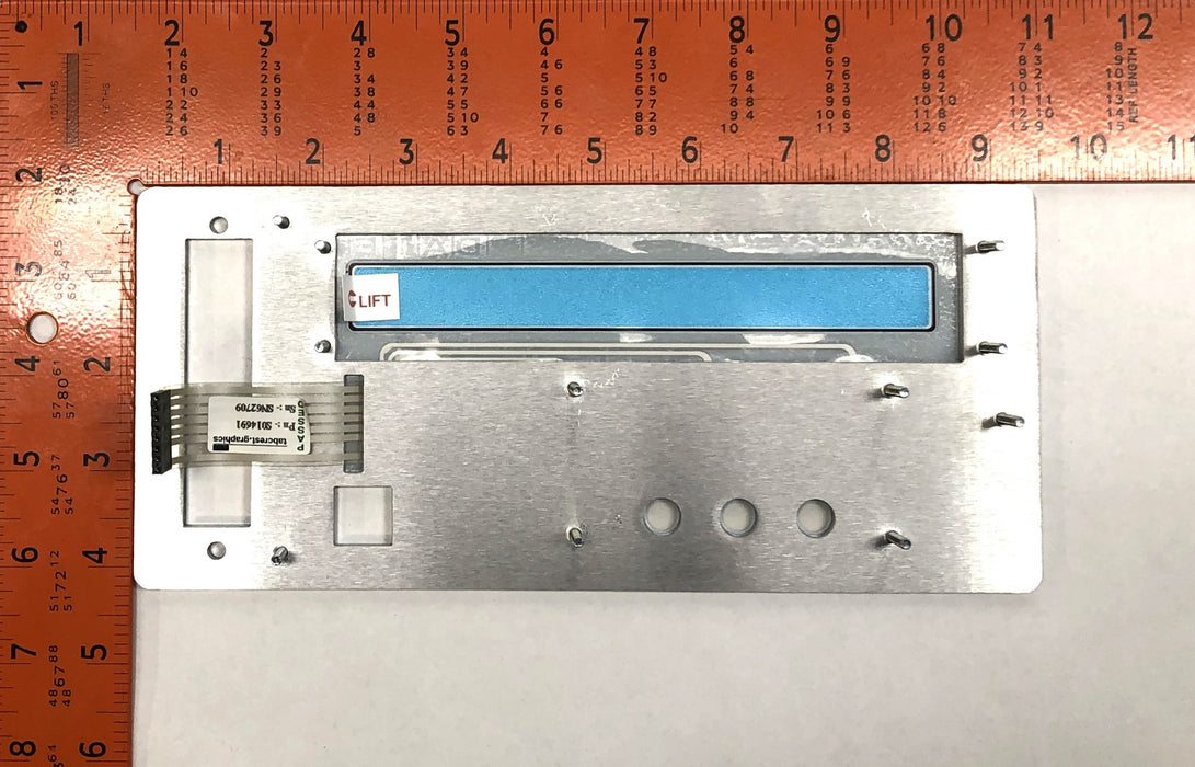Markem Smart Date Interface Panel (No Circuit Board or Keys) S014691 NOS
