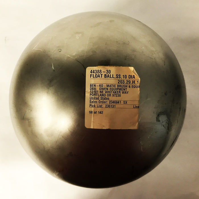 DIA 10" Float Ball 44388-30 NOS