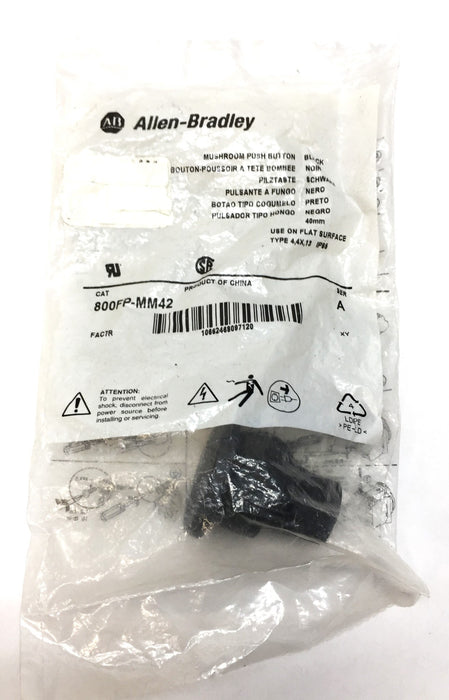 Allen-Bradley Push Button Assembly 800FP-MM42 NOS