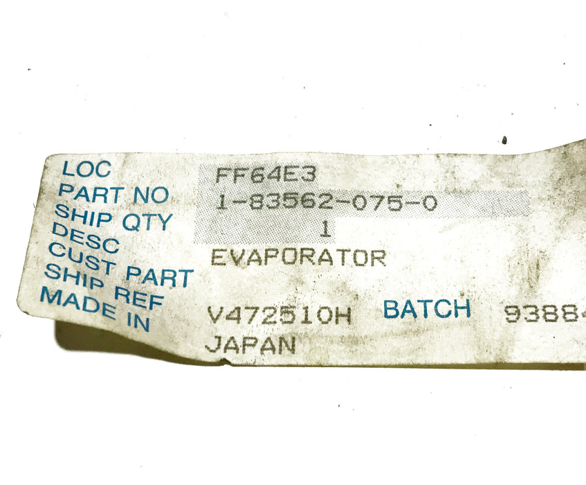 Isuzu OEM Evaporator Assembly 1835620750 (1-83562075-0) NOS