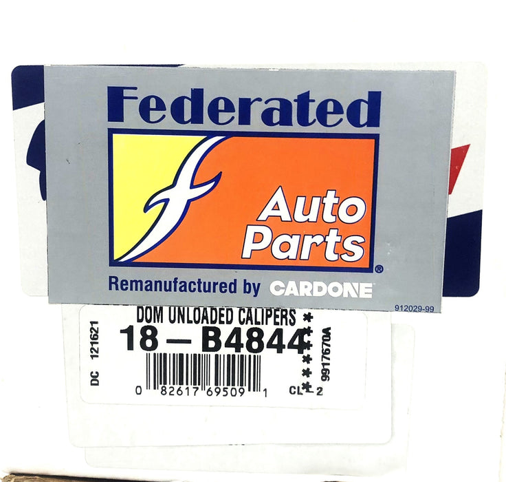 Cardone Federated Disc Brake Caliper 18-B4844 REMANUFACTURED