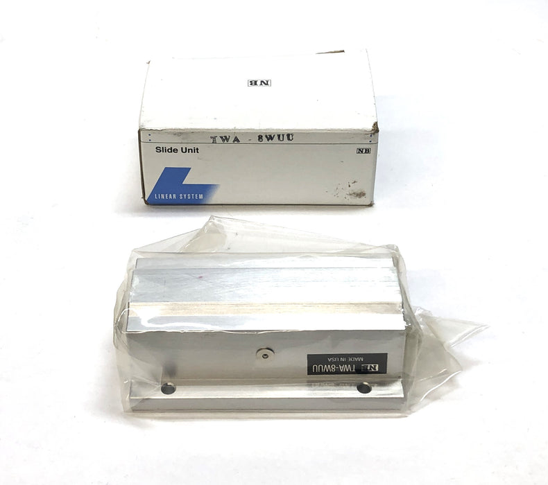 NB Corp. Standard Linear Motion Double Wide Ball Bushing Block TWA-8WUU NOS