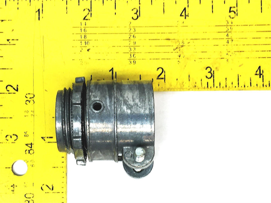 Neer 1 Inch Straight Die Cast Squeeze Type Connector SC-100 [Lot of 4] NOS