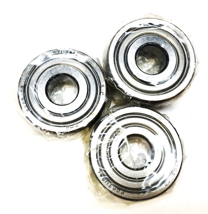 FAG Sealed Roller Ball Bearing 6200-C3 [Lot of 3] NOS