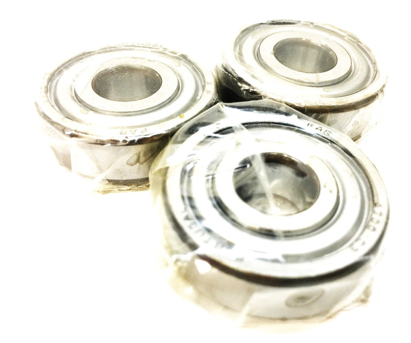 FAG Sealed Roller Ball Bearing 6200-C3 [Lot of 3] NOS