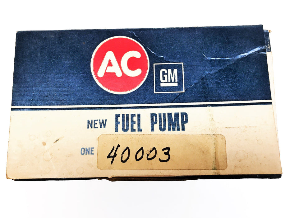 ACDelco Fuel Pump Assembly 40003 NOS