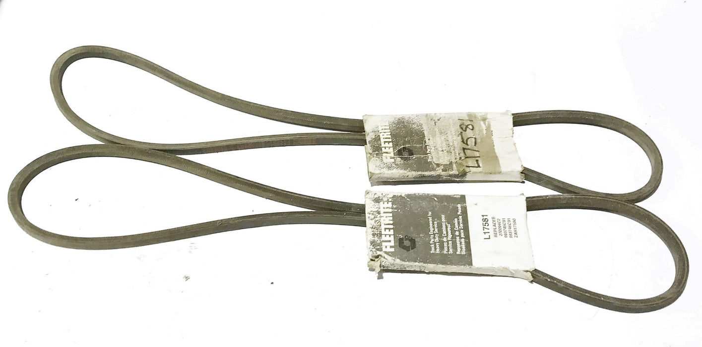 Fleetrite V-Belt L17581 [Lot of 2] NOS