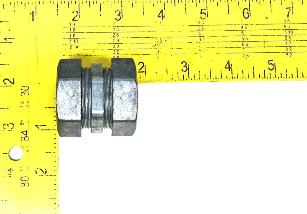 Bridgeport 1 Inch Zinc EMT Coupling 15 Piece Set 262-DC NOS