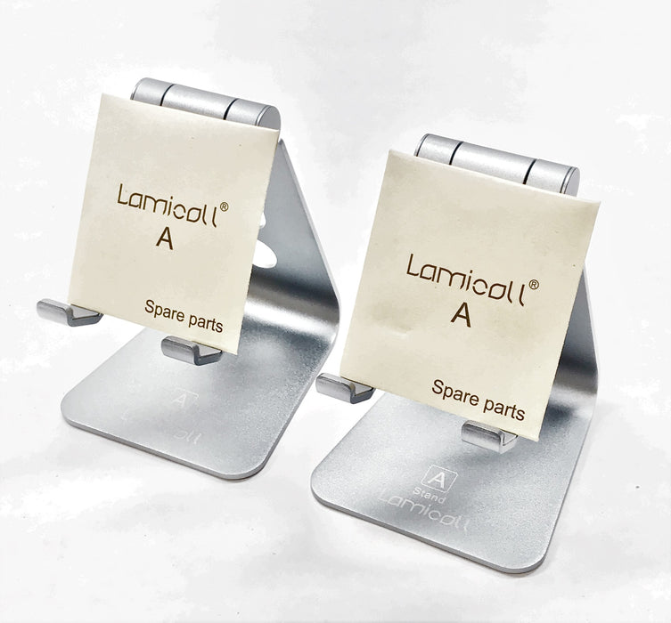 Lamicall "A" Grey Adjustable Cell Phone Holder [Lot of 2] NOS
