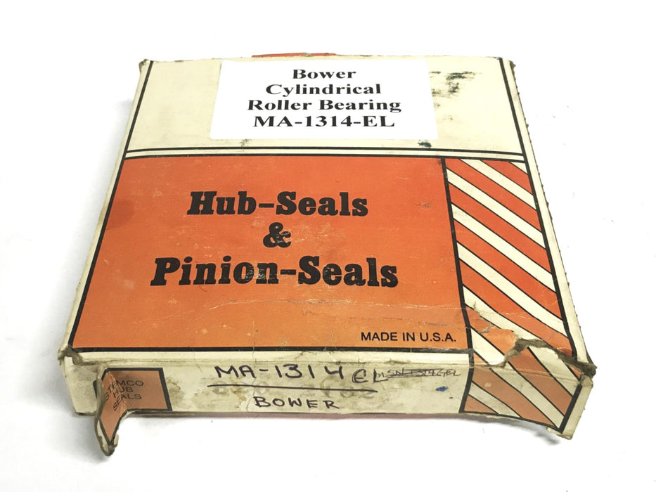Bower Cylindrical Roller Bearing MA-1314-EL NOS