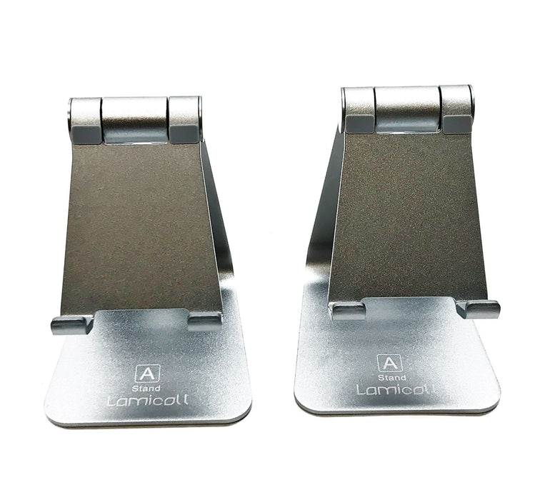 Lamicall "A" Grey Adjustable Cell Phone Holder [Lot of 2] NOS