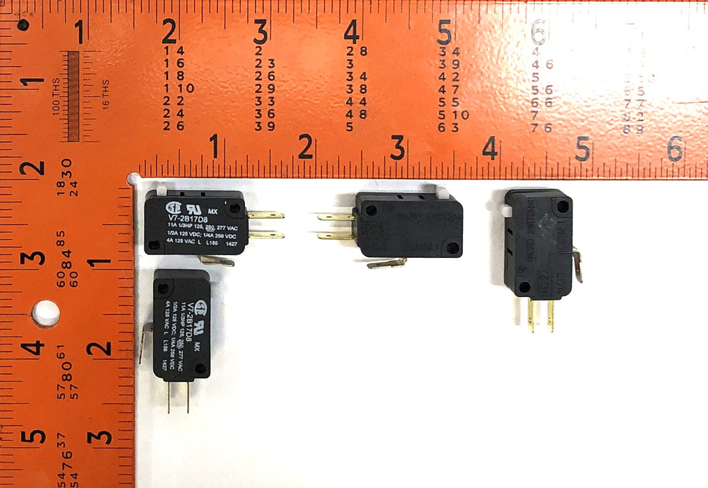 Honeywell Micro Snap Action Switch Connector V7-2B17D8 [Lot of 4] NOS