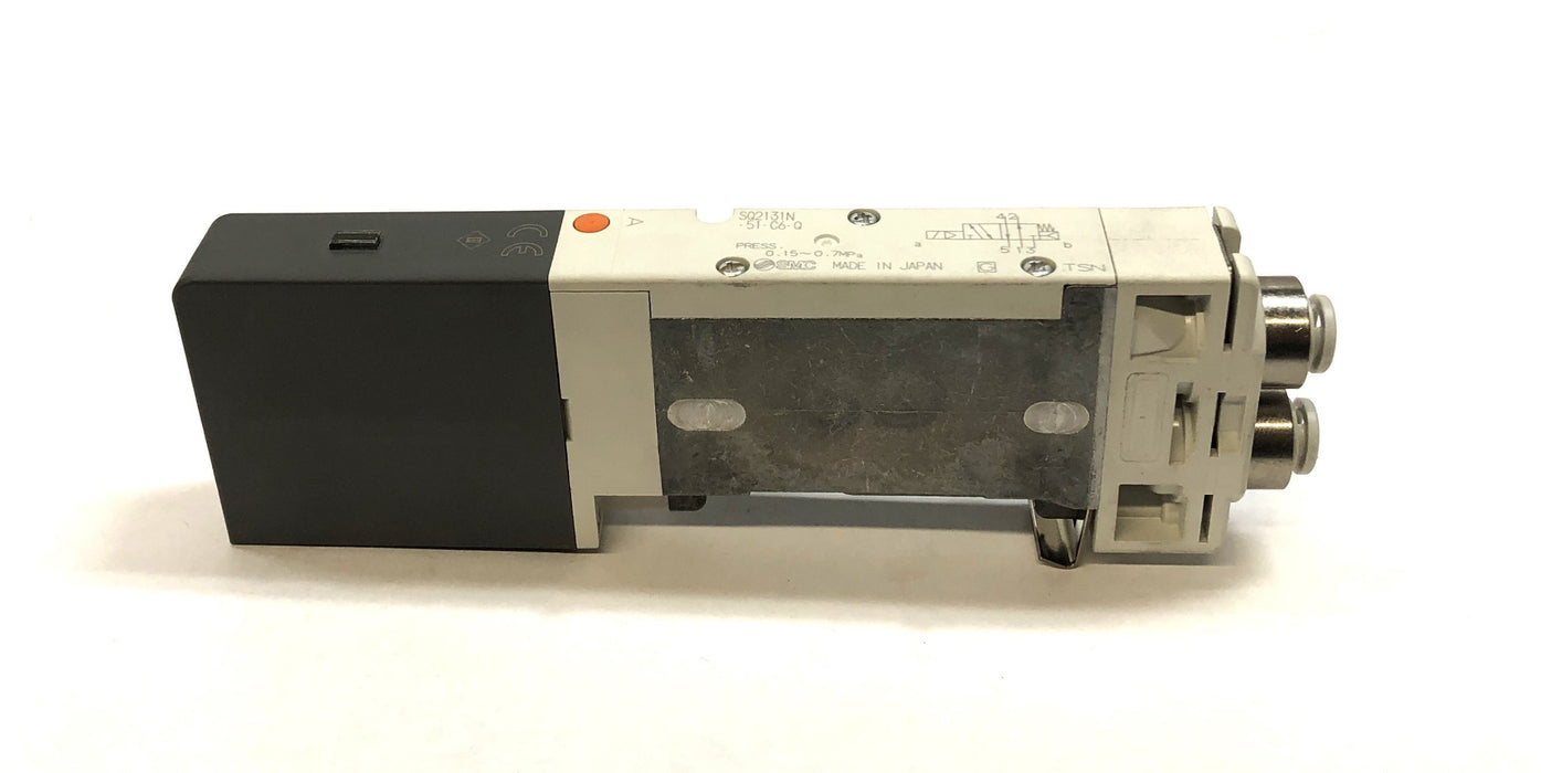 SMC 5-Port Solenoid Valve SQ2131N-51-C6-Q NOS