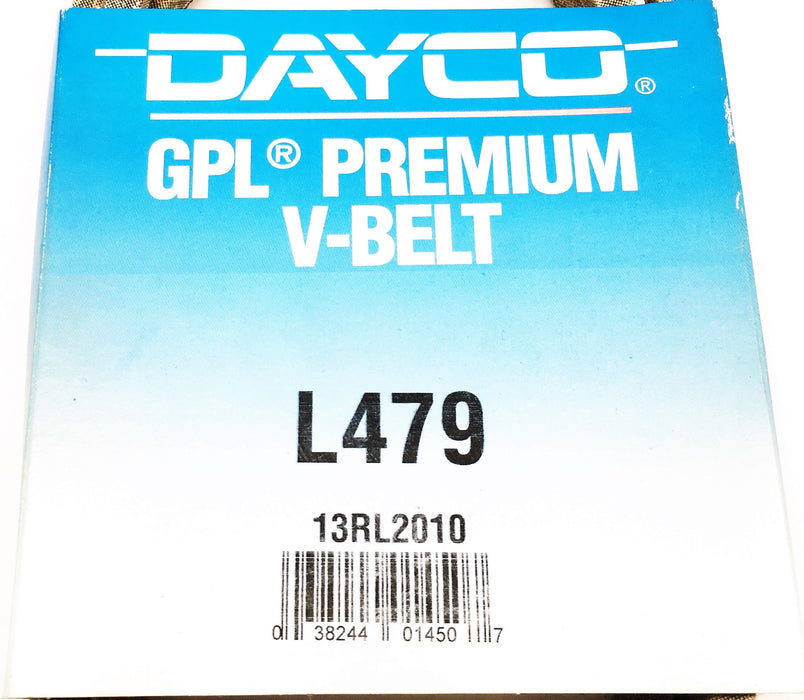 Dayco GPL Premium V-Belt L479 (13RL2010) [Lot of 2] NOS