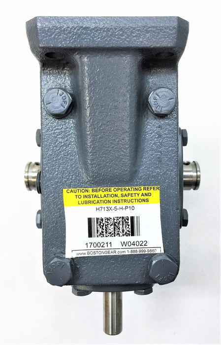 BOSTON GEAR Worm Gear Speed Reducer H713X-5-H-P10 NOS