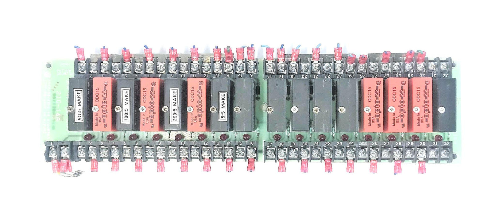 Potter & Brumfield Relay Board With Modules 2I0-16A USED