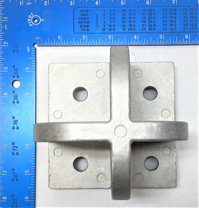 REXROTH 120mm X 120mm X 110mm Footplate 3842527553 NOS