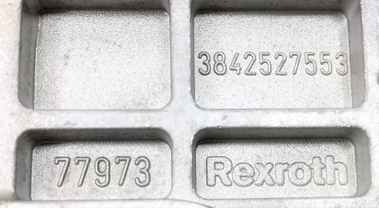 REXROTH 120mm X 120mm X 110mm Footplate 3842527553 NOS